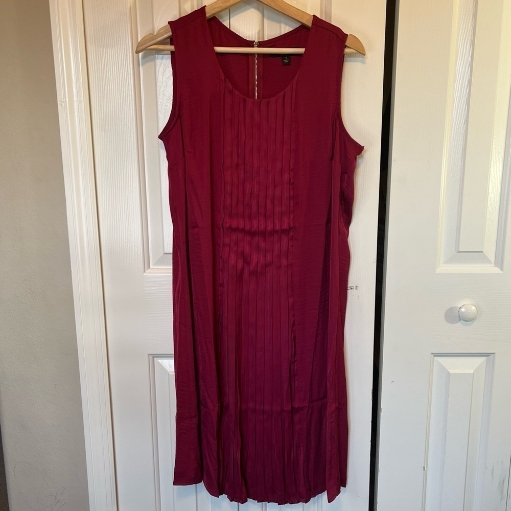Ellos mini dress Size 12 Burgundy